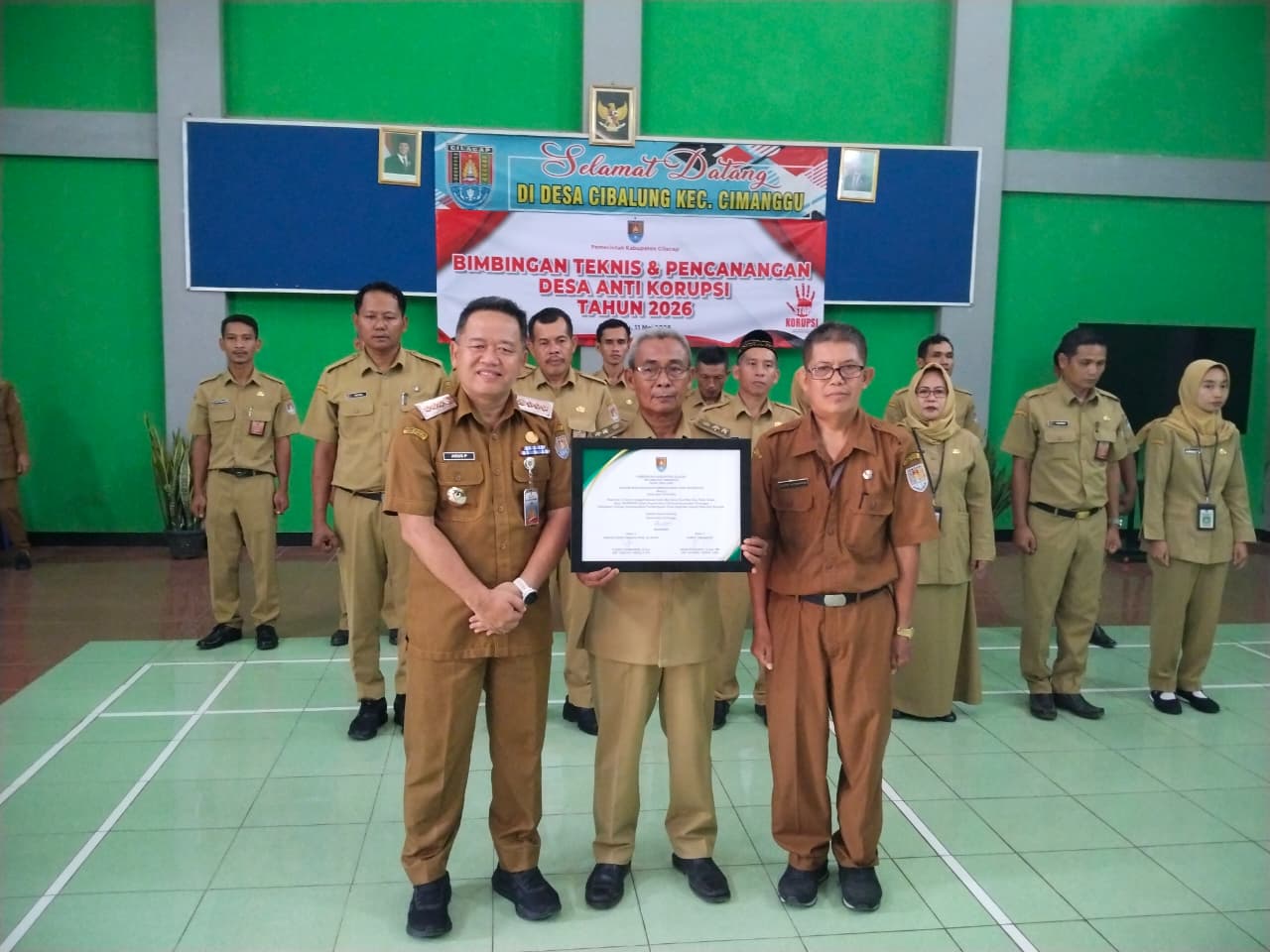 BIMBINGAN TEKNIS DAN PENCANANGAN DESA ANTI KORUPSI DESA CIBALUNG KEC CIMANGGU KAB CILACAP TAHUN 2026